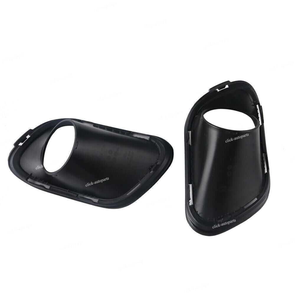 Pair For 2014-18 for Jeep Cherokee Front RightLeft Bumper Fog Light Lamp Cover Trim