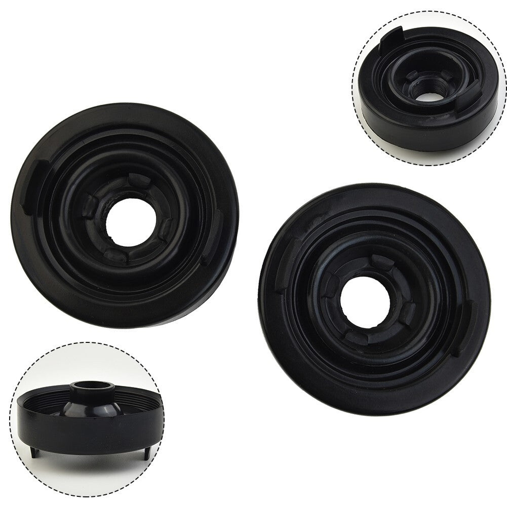 2-Pack Car Headlight Dust Covers, 80mm Rubber, Suitable for LED HID Xenon Lamps