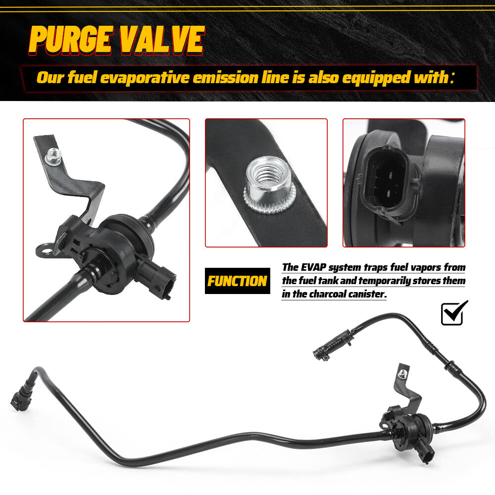 D2BZ9C047F Fuel Line Fuel Evaporative Emissions Line For 14-19 for Ford Fiesta 1.6L
