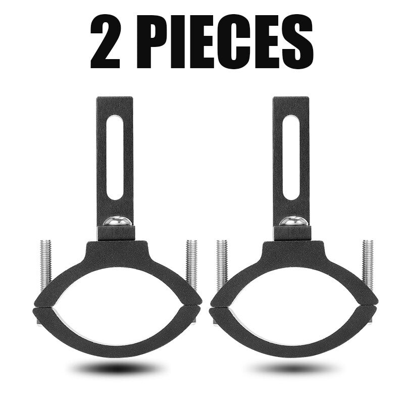 36-60mm Motorcycle Headlight Mount Bracket Spot Light Tube Fork Clamp Holder New