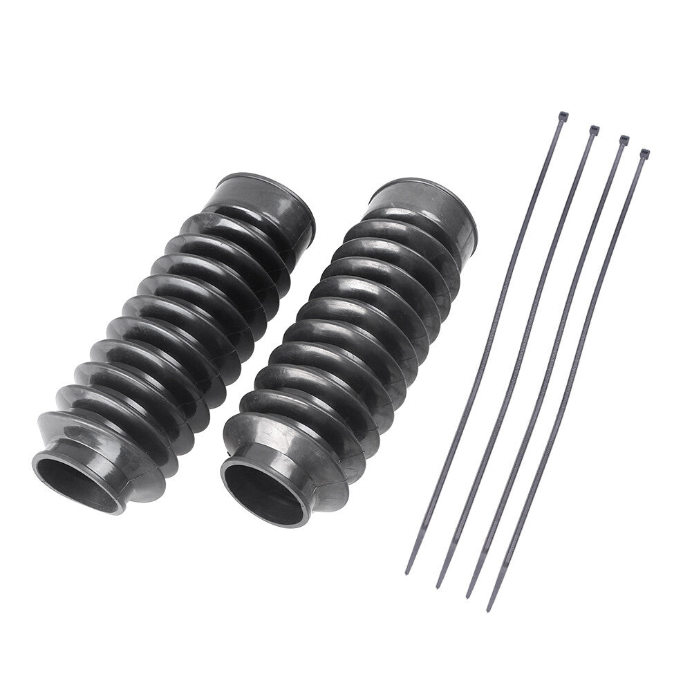 49mm Front Fork Shock Boots Dust cover for Harley Davidson Softail Dyna Fat Bob