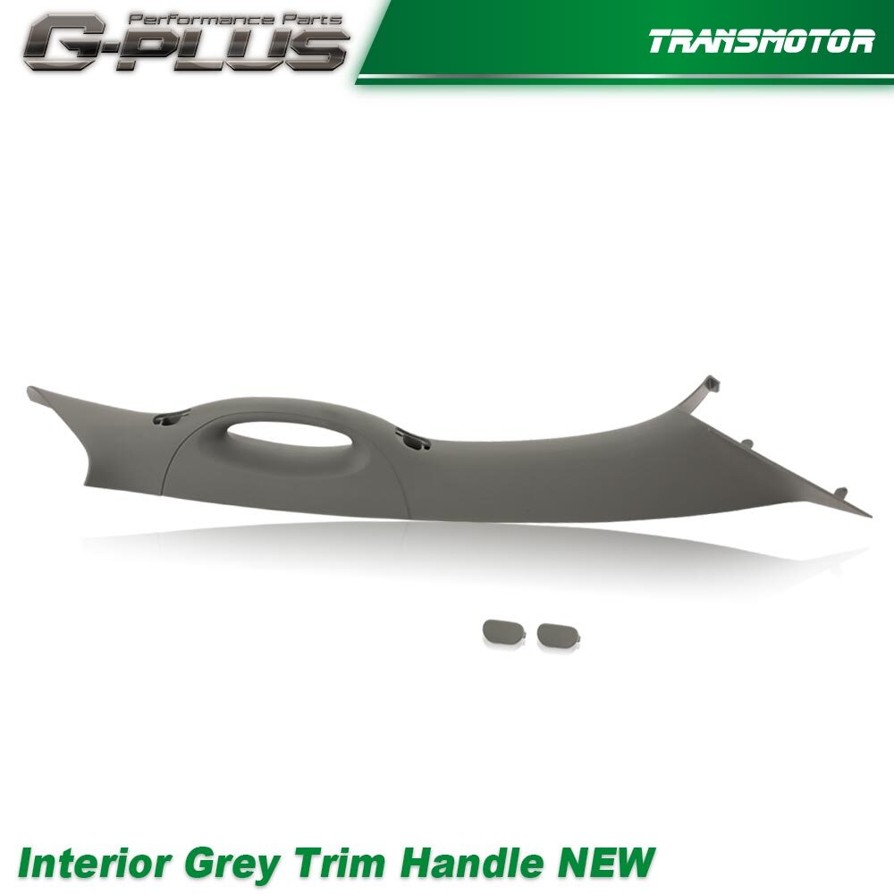 Fits 2004-2008 for Ford F-150, Grey Passenger Side Front A-Pillar Trim Handle