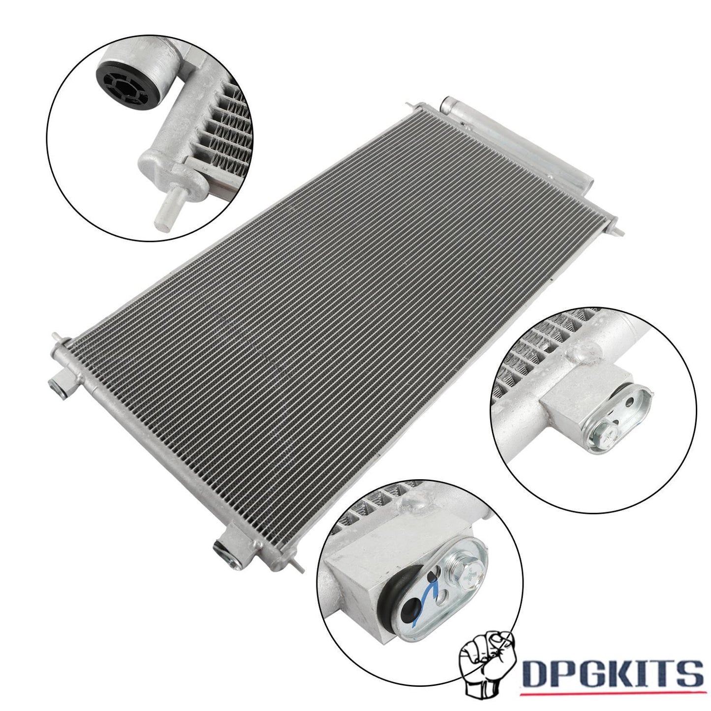 Aluminum A/C AC Condenser with Receiver Drier for Honda 2007-2011 CR-V 73599