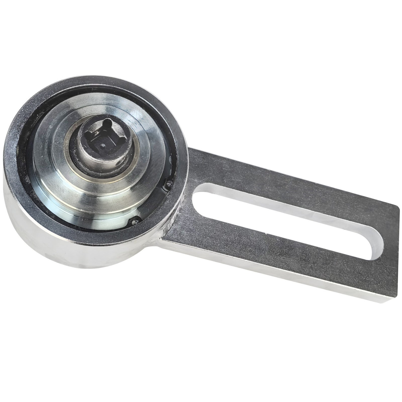 Engine crankshaft belt pulley removal tool for Ford 1.0L torque multiplier