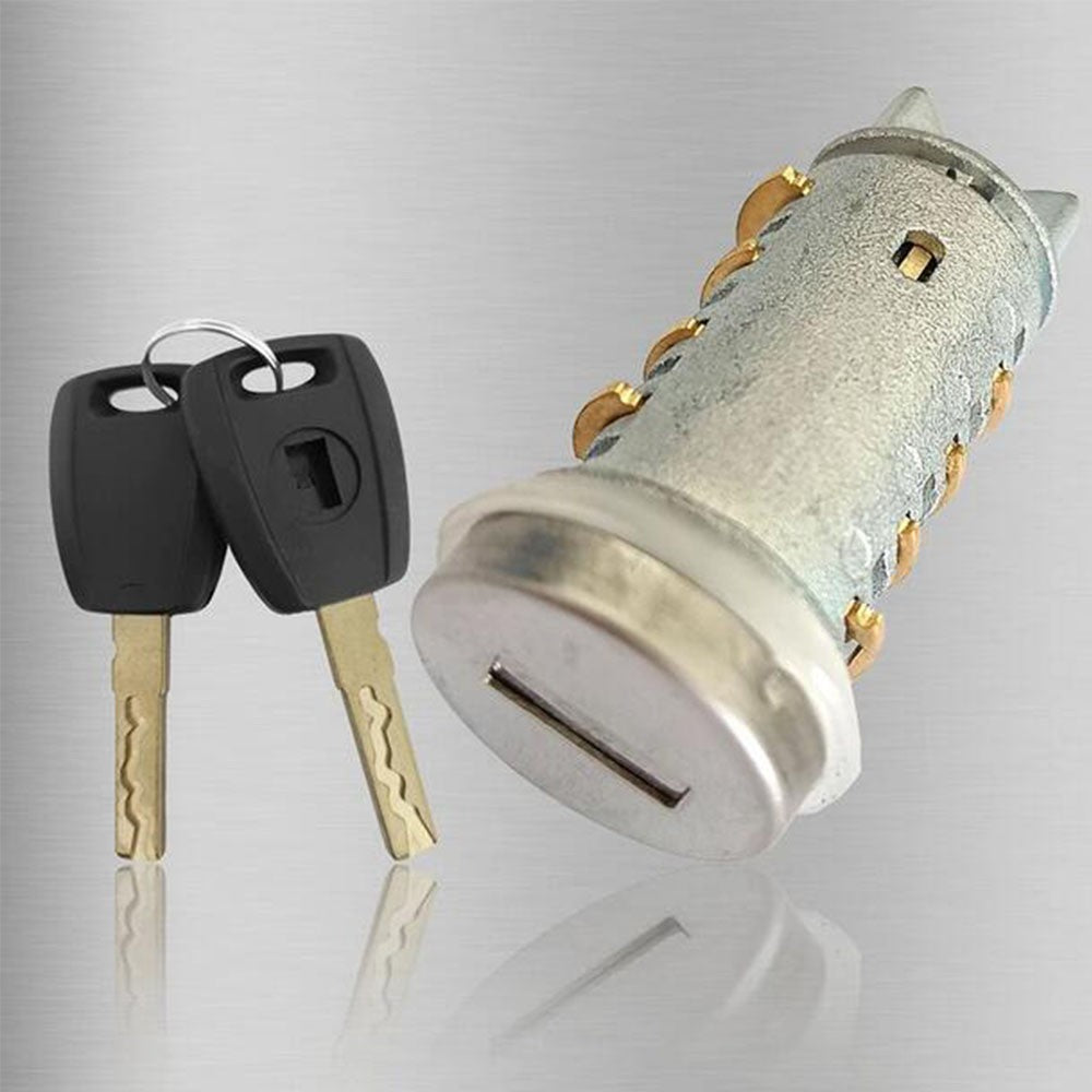 Door Lock Barrel Cylinder With 2 Keys 71771348 for Fiat Doblo Punto Panda 500