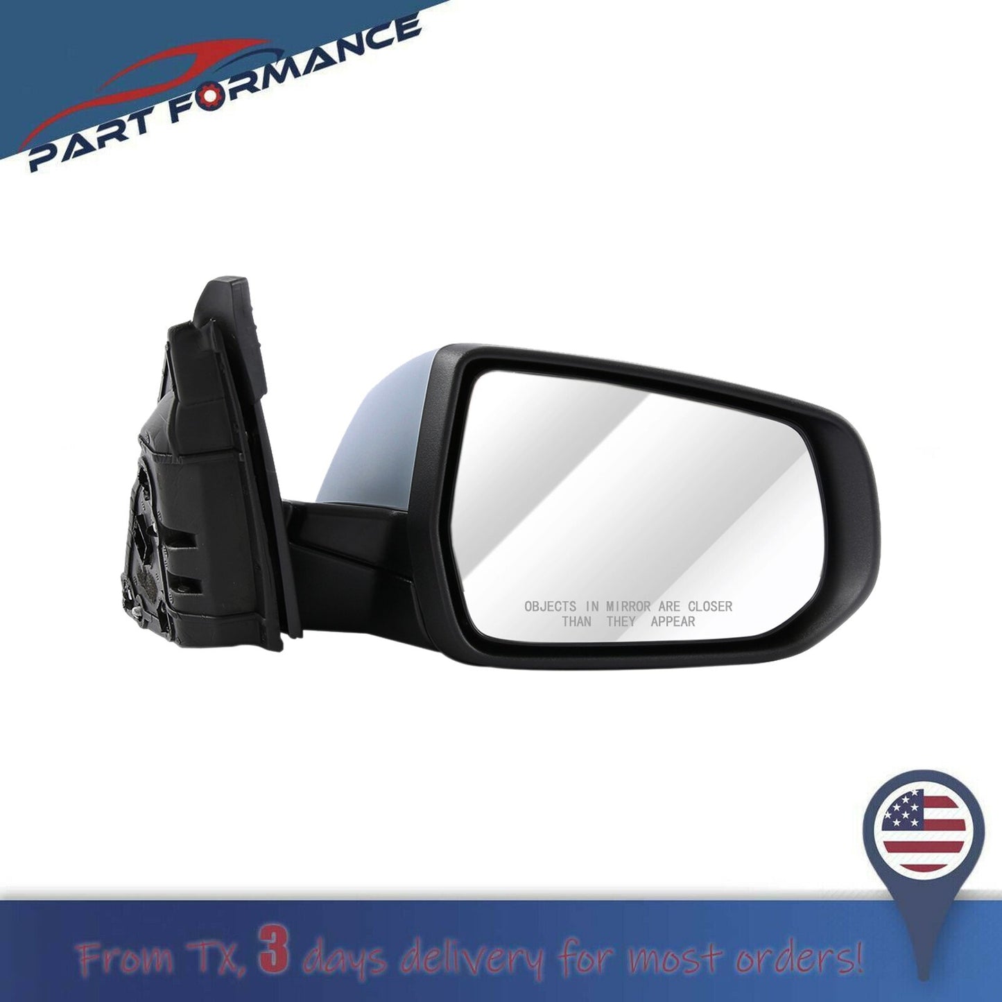 Right-side mirror heating band turn signal 7-pin for 2016-2022 Malibu LT hybrid pole