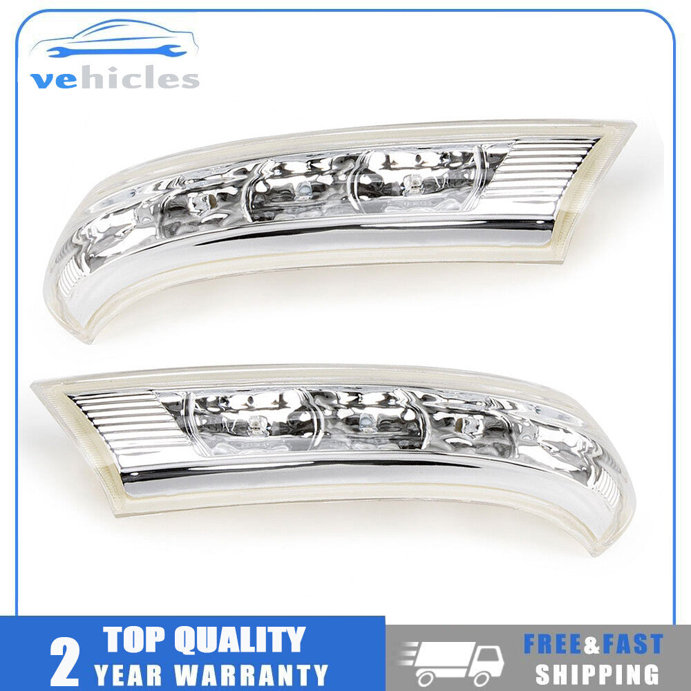 1. Dual LED mirror turn signals, left and right, suitable for Veracruz iX55 Santa Fe vehicles (07-12).