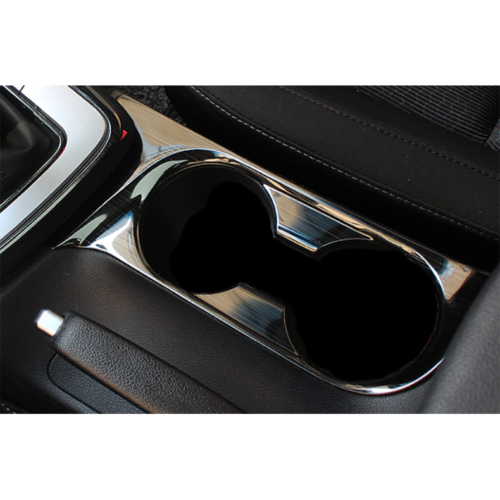 for Hyundai for Elantra 2017-2020 Black Central Console Water Cup Frame Cover Trim