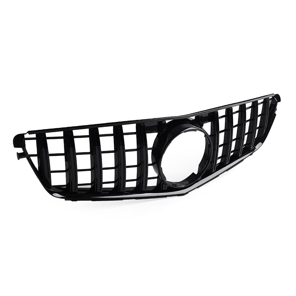 GTR Style Front Bumper Hood Radiator Grille Fit for Benz C Class W204 2007-2014