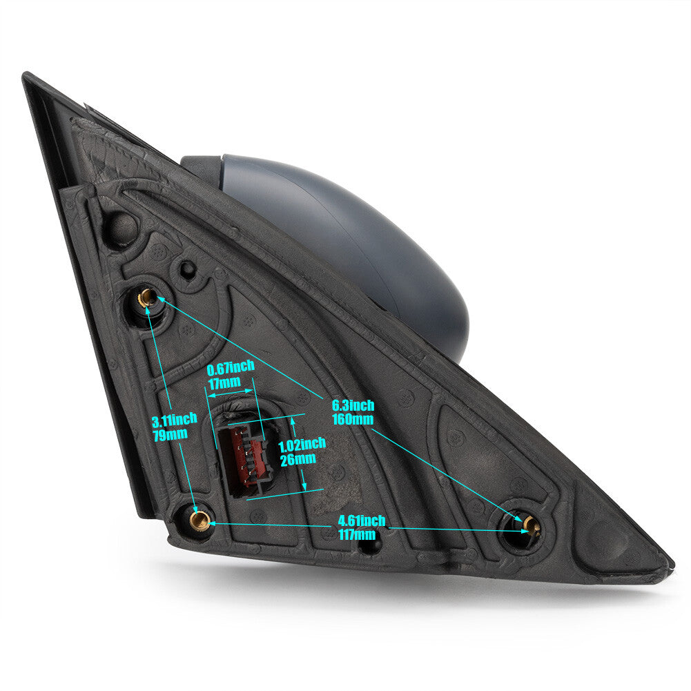 1 Pair LJ6Z-17682-DA LJ6Z-17683-DA Left+Right Side Mirror for Ford Escape 20-23