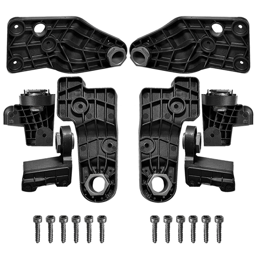 2Pcs Front Headlight Lamp Repair Kit Black Left Right Side For CLE-Class W167