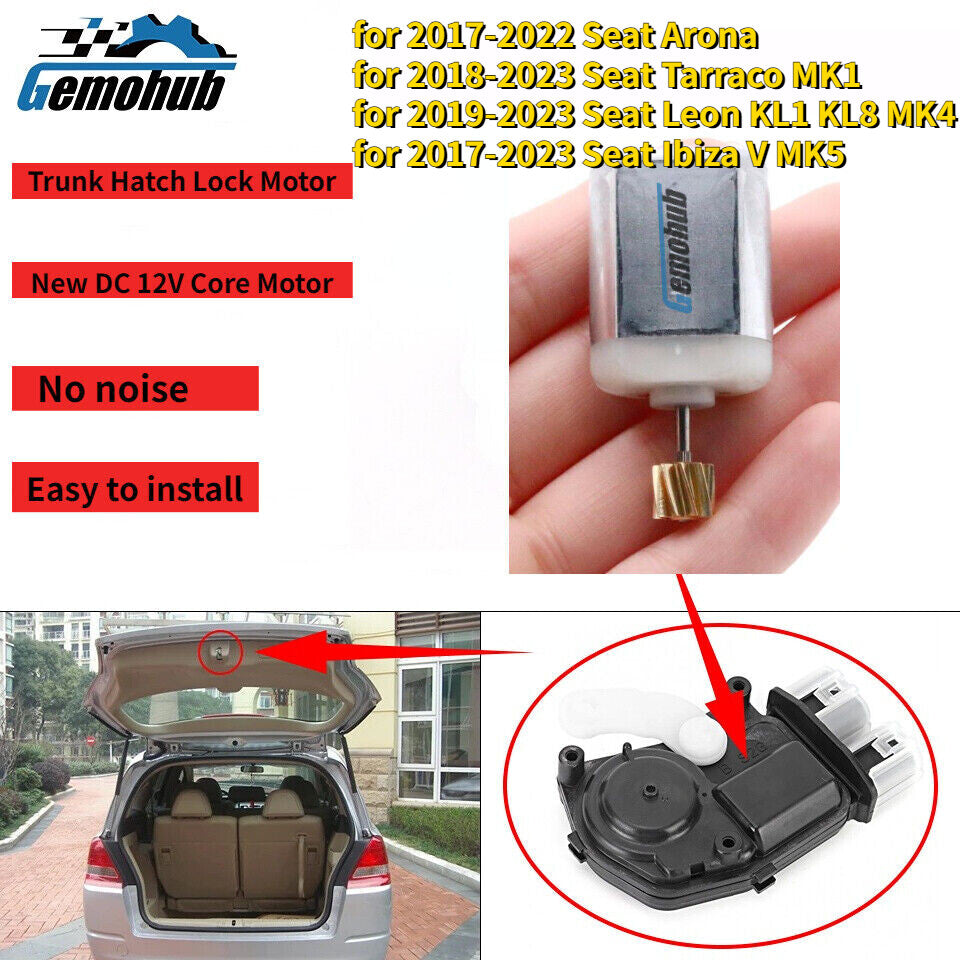 Rear Trunk Lock Actuator motor for Seat Arona Tarraco Leon Ibiza