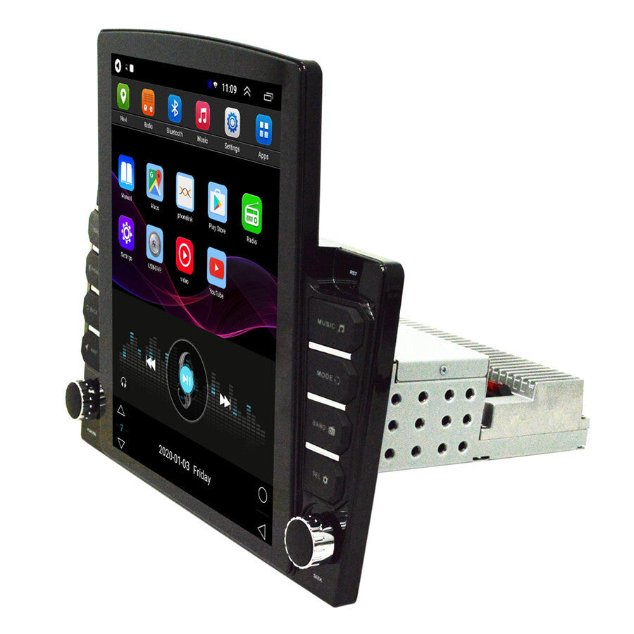 1Din GPS Wifi Touch Screen MP5 Player Car Stereo Radio 10.1in Android8.1 1+16G