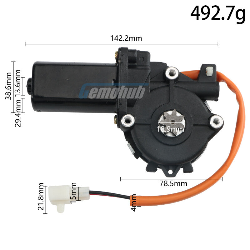 Rear Right Window Lifter Regulator Motor for Toyota for Land Cruiser 4500 LC80 FZJ80