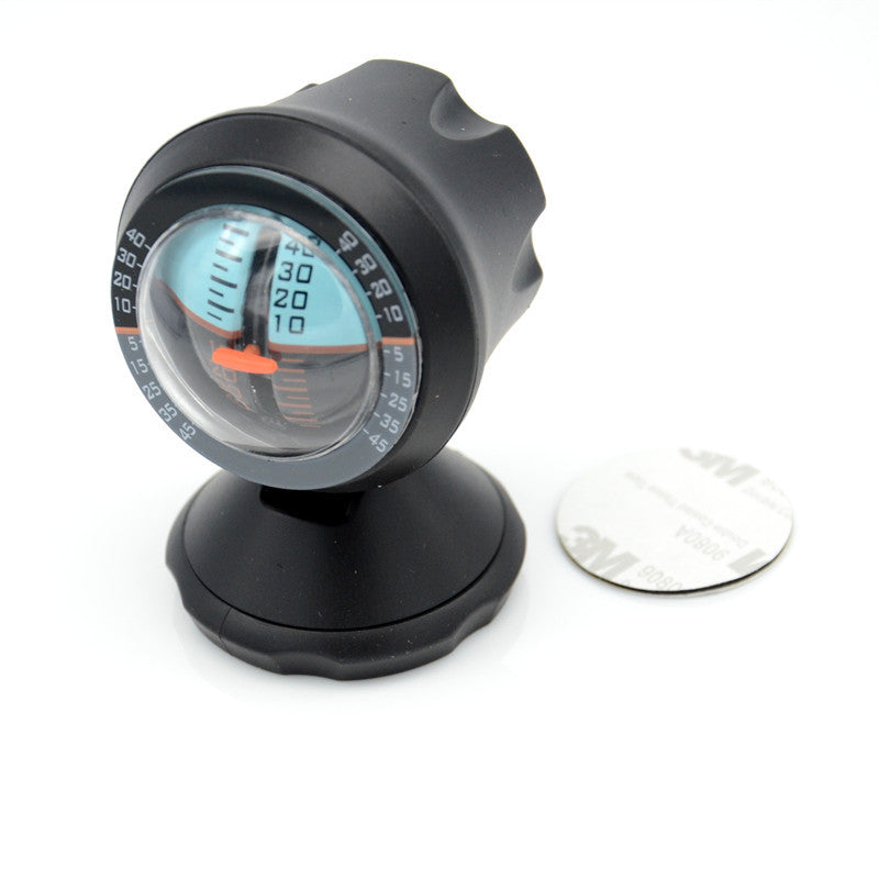 Adjustable Angle Car Suv Interior Safety Balancer Slope Indicator Gauge Meter