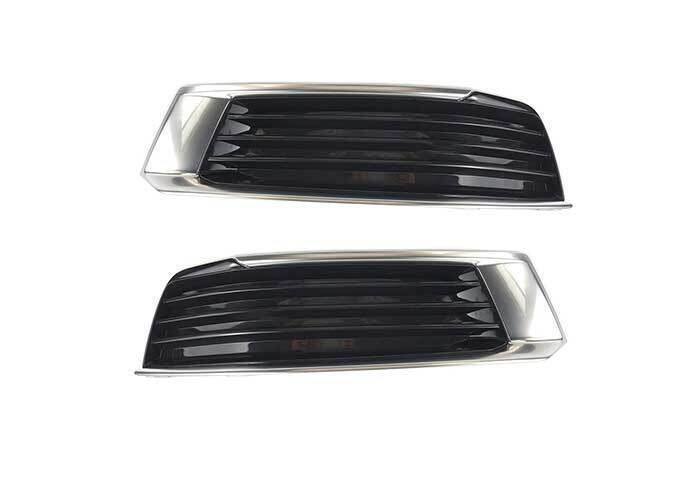 for Cadillac XTS 2018-2019 GL 2PCS Chrome Front Fog Light Lamp Cover Trim