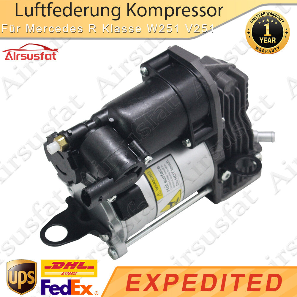 Air suspension compressor for Mercedes-Benz R class W251 V251 06-14 2513202704