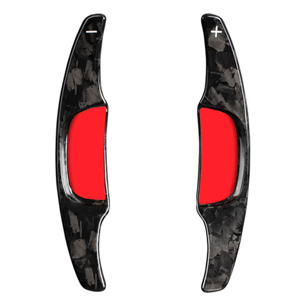 Carbon Fiber Steering Wheel Shift Paddle Shifter Extension for Mazda 3 2020-2021