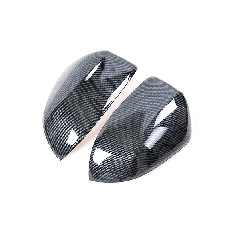 2P Carbon Fiber Look Side Rearview Door Mirror Cover Trim for BMW X3 G01 2018-21