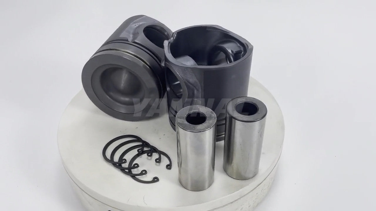 new 4x 10304A107-3 piston kit STD for JCB JCB444 engines