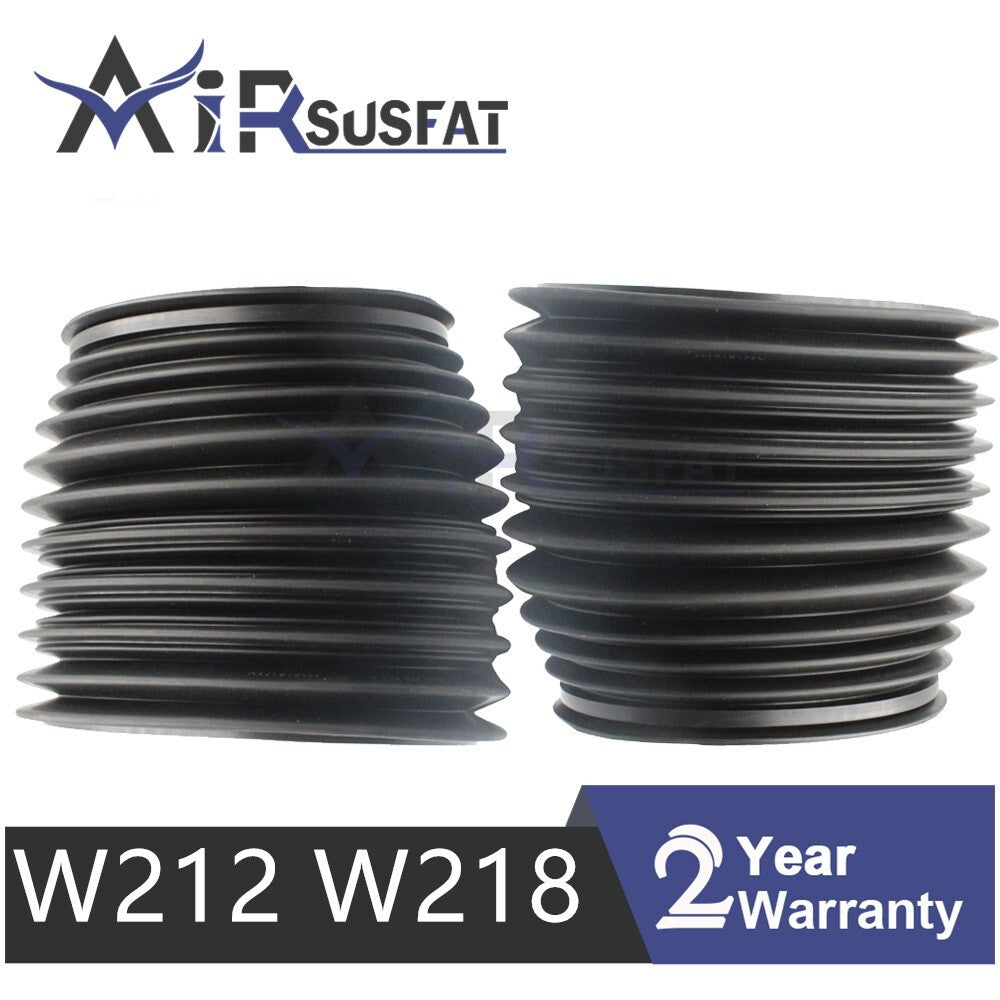 2X for Mercedes E-CLASS W212 S212 Front Air Suspension Rubber Boot Dust Covers