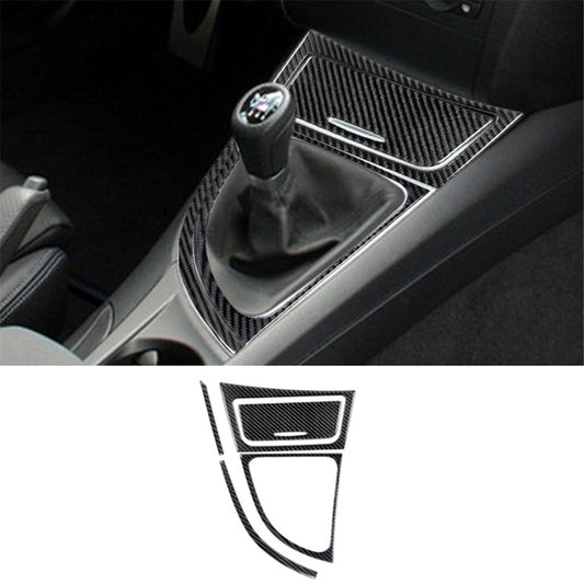 5Pcs Console Gear Trim Cover for BMW 1 Series Convertible E82/E88 2008-2013