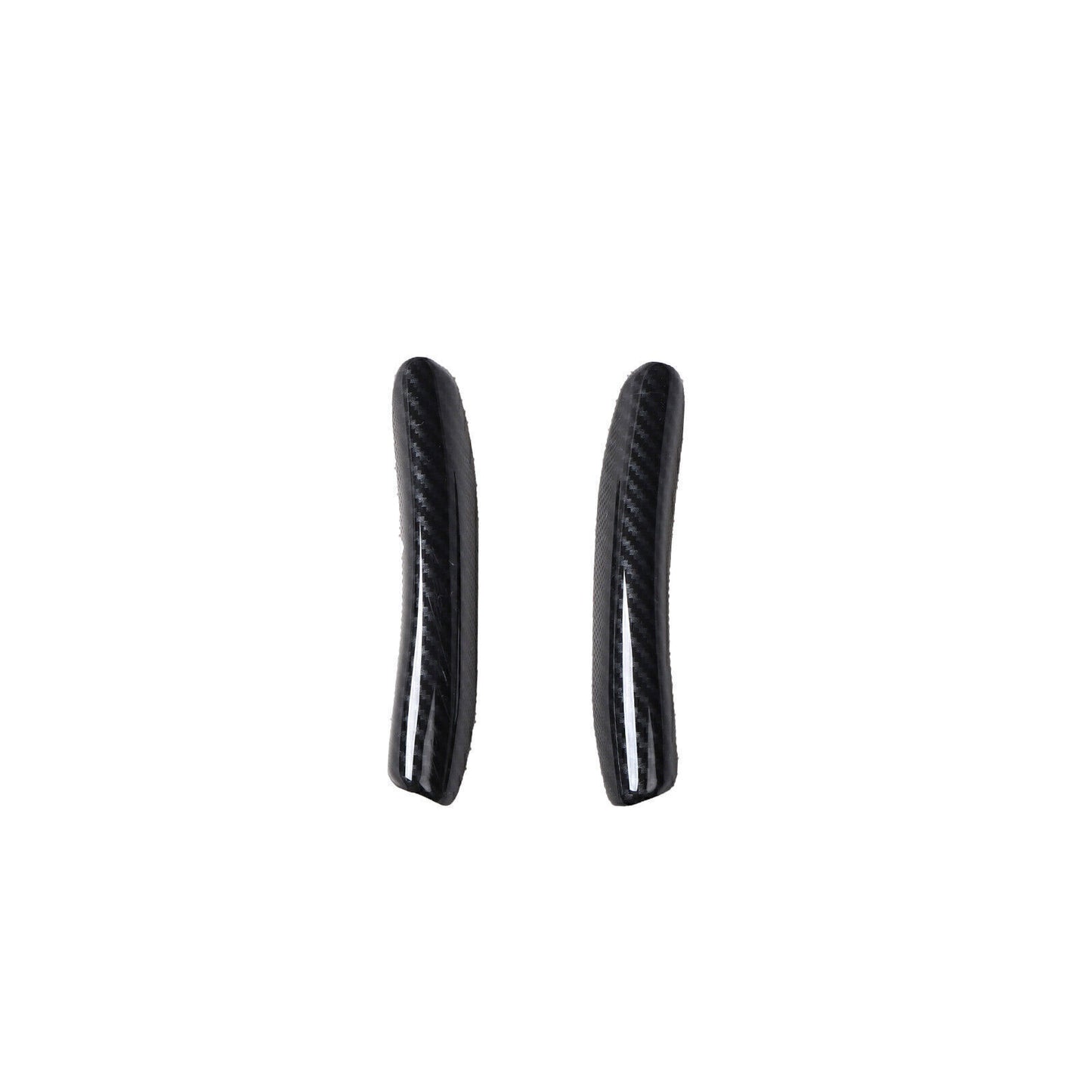 for Audi TT 2008-2014 Carbon Fiber Inner Door Handle Lock Strip Cover Decor Trim