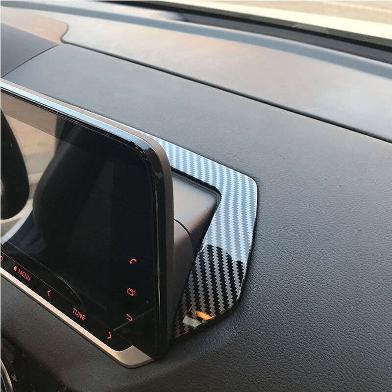 Central Console Navigation Frame for Nissan Sylphy Sentra 2020-2022 Carbon Fiber