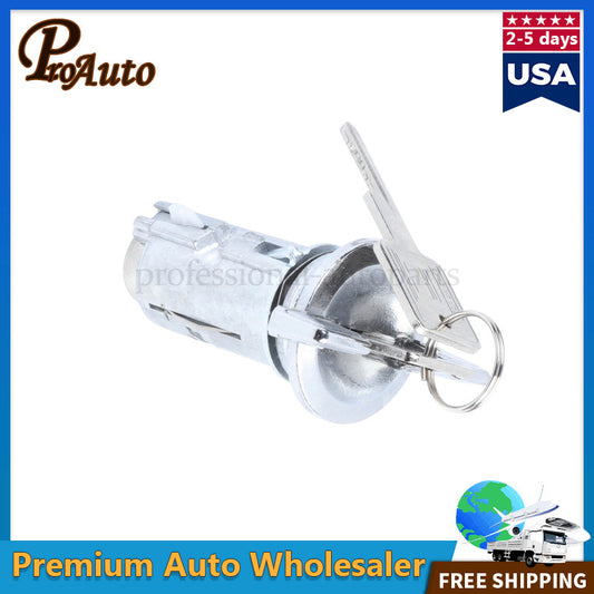 US107L Ignition Switch Lock Cylinder w/Keys Chrome For 1978-1998 GM for Chevy Truck