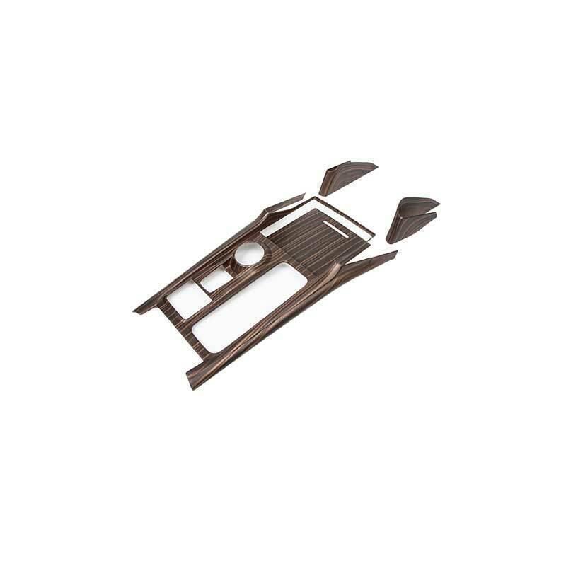 Central Console Gear Shift Panel Trim for Ford Explorer 2020-22 Matt Peach Wood