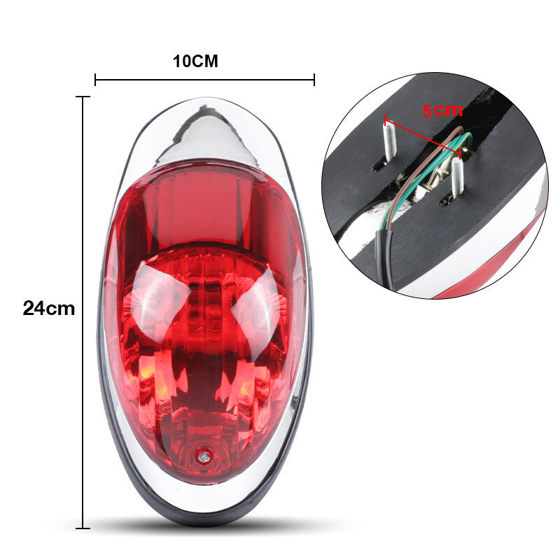 Motorcycle Rear Tail Brake Running Light Lamp for Honda for Yamaha for Suzuki for Kawasaki