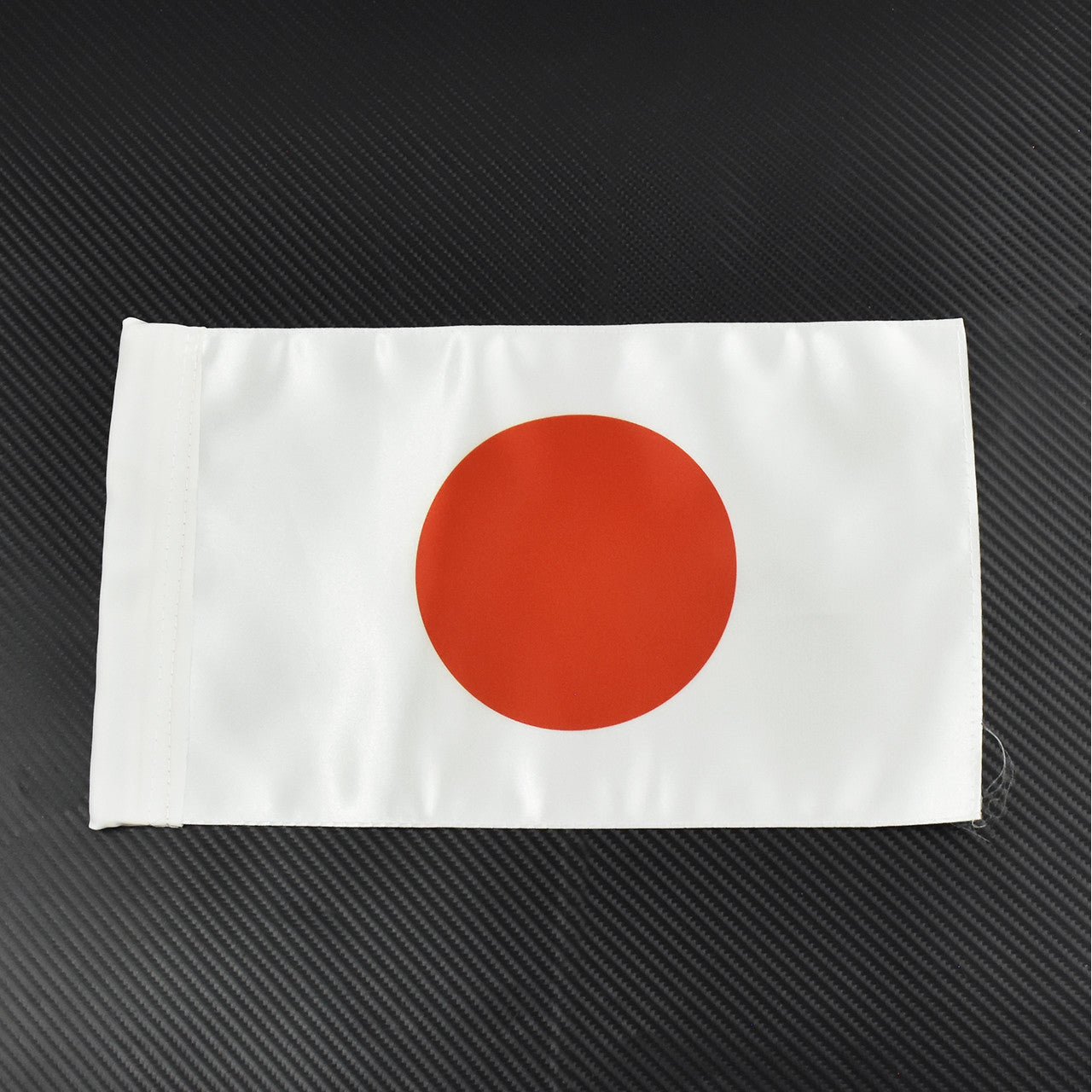 Motorcycle Japan Flag Rear Side Mount Luggage Pole Chrome Fit for Harley 883