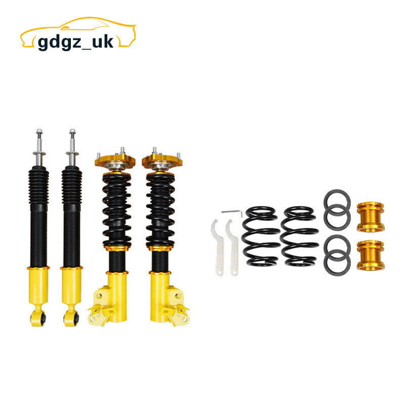 4x Adjustable Coilovers Suspension Struts Shocks Kit for 06-11 for Honda for Civic EX LX
