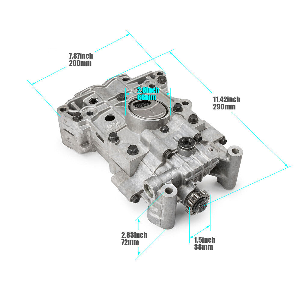 20. The balance shaft for the tooth oil pump is suitable for HYUNDAI SANTA FE 17-18 SONATA 15 233002G400
