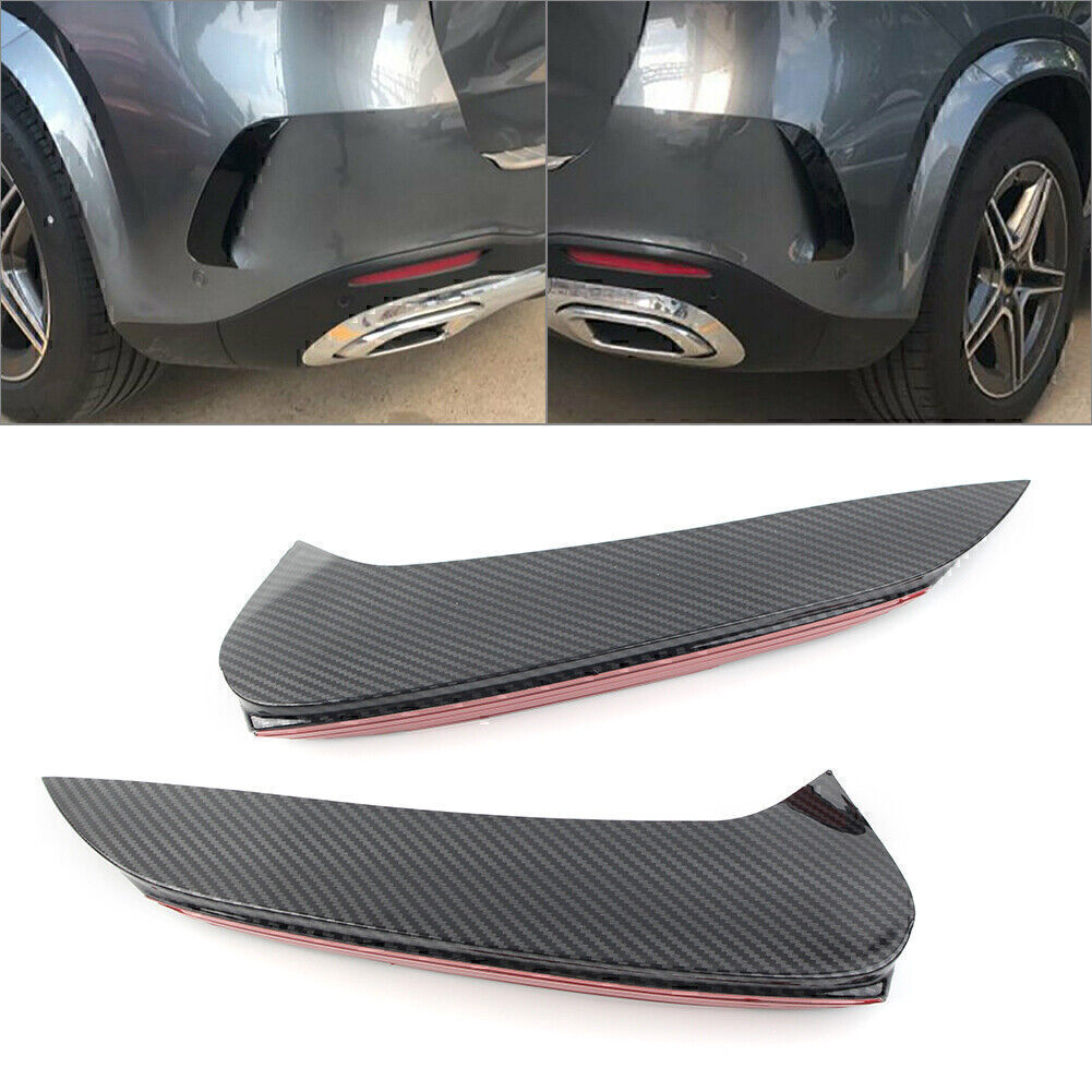 Rear Bumper Splitter Spoiler Canard Air Vent for Mercedes-Benz W167 GLE 2020+