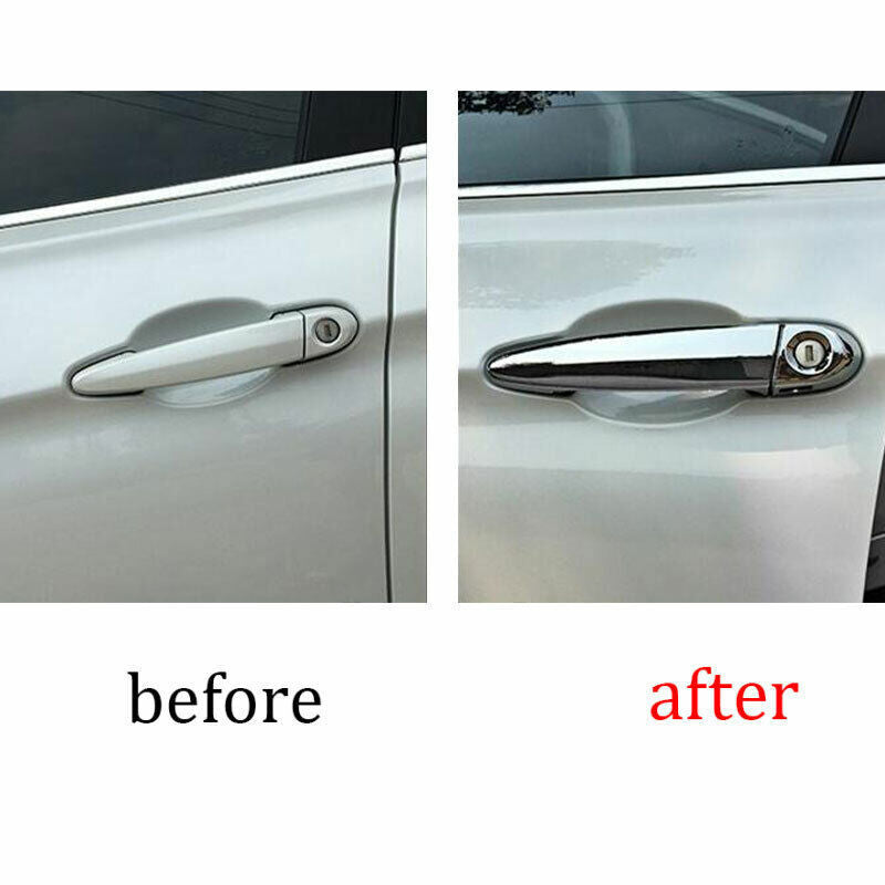 for BMW X1 E84 2013-2015 ABS Chrome Exterior Outside Door Handle Cover Trim 8PCS