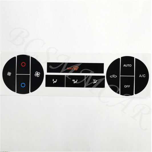 Fit For 2004-2008 for Ford Mondeo A/C Climate Control Button Repair Decals sticker