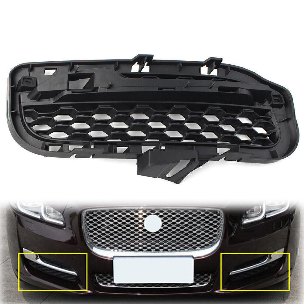 1x Right Front Bumper Fog Lamp Grille For 2016-2021 2018 2019 2020 for Jaguar XJ