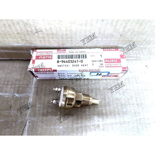 4LE1 Over Heat Warning Switch 8-94403241-0 Fit for Isuzu Diesel Engine Parts.