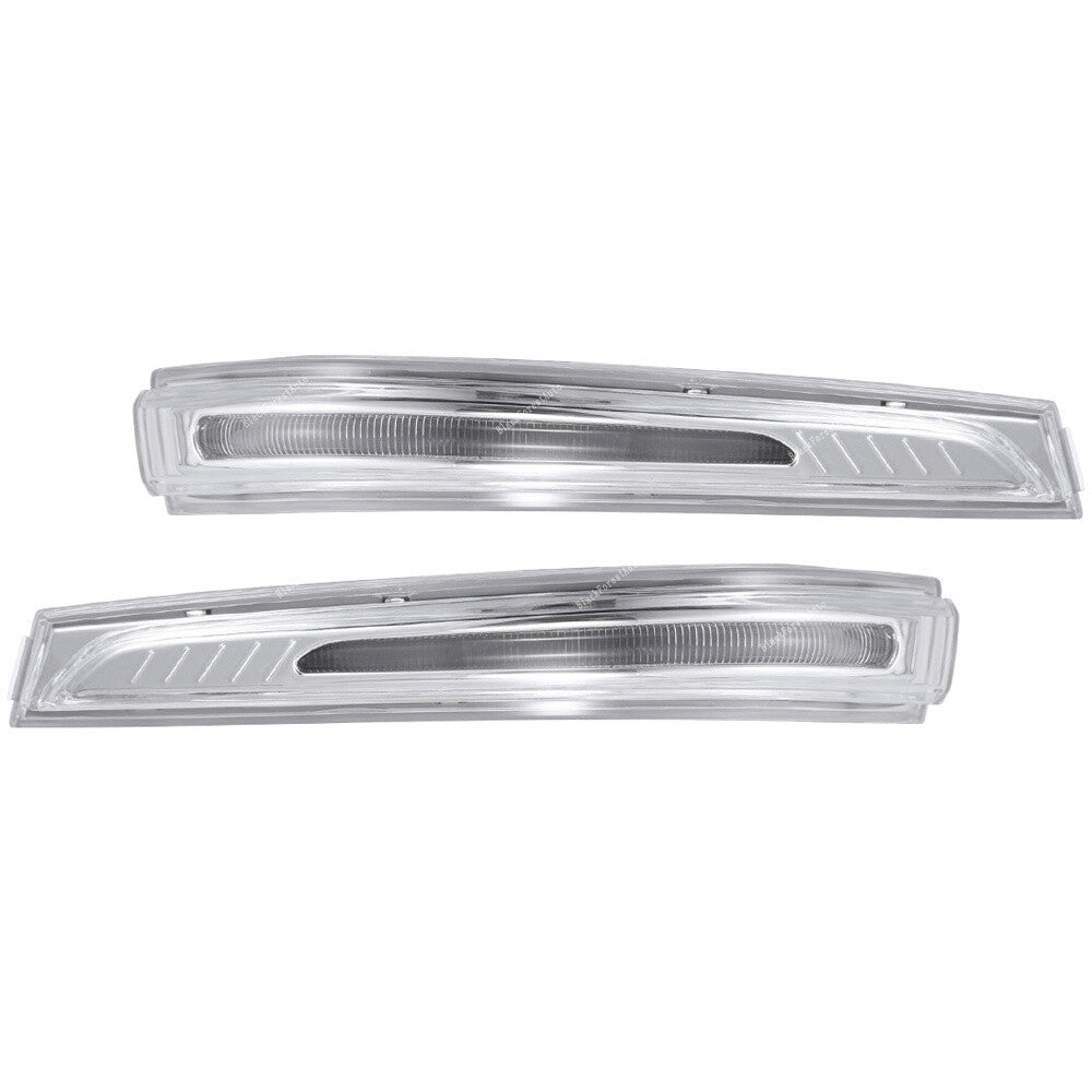 LED Pair Mirror Side Repeater Lamp for Hyundai Santa Fe Right Left Front Clear