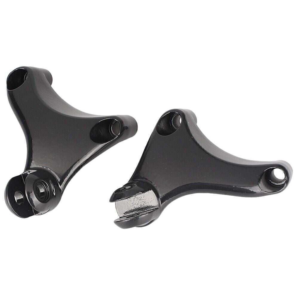for Harley Sportster XL 883 1200 2004-13 Black Rear Foot Pedal Footrest Bracket