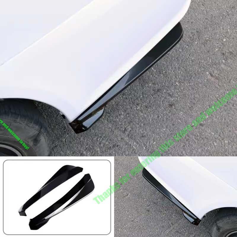 for Honda for Civic Sedan 2016-2021 Gloss Black Rear Bumper Side Apron Covers Trim2