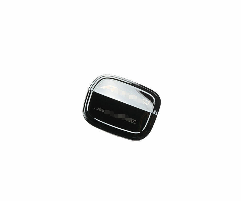 For 2014-17 for Honda Accord 9th Black Steel Outside Fuel Oil Tank Cap Cover Trim 1X
