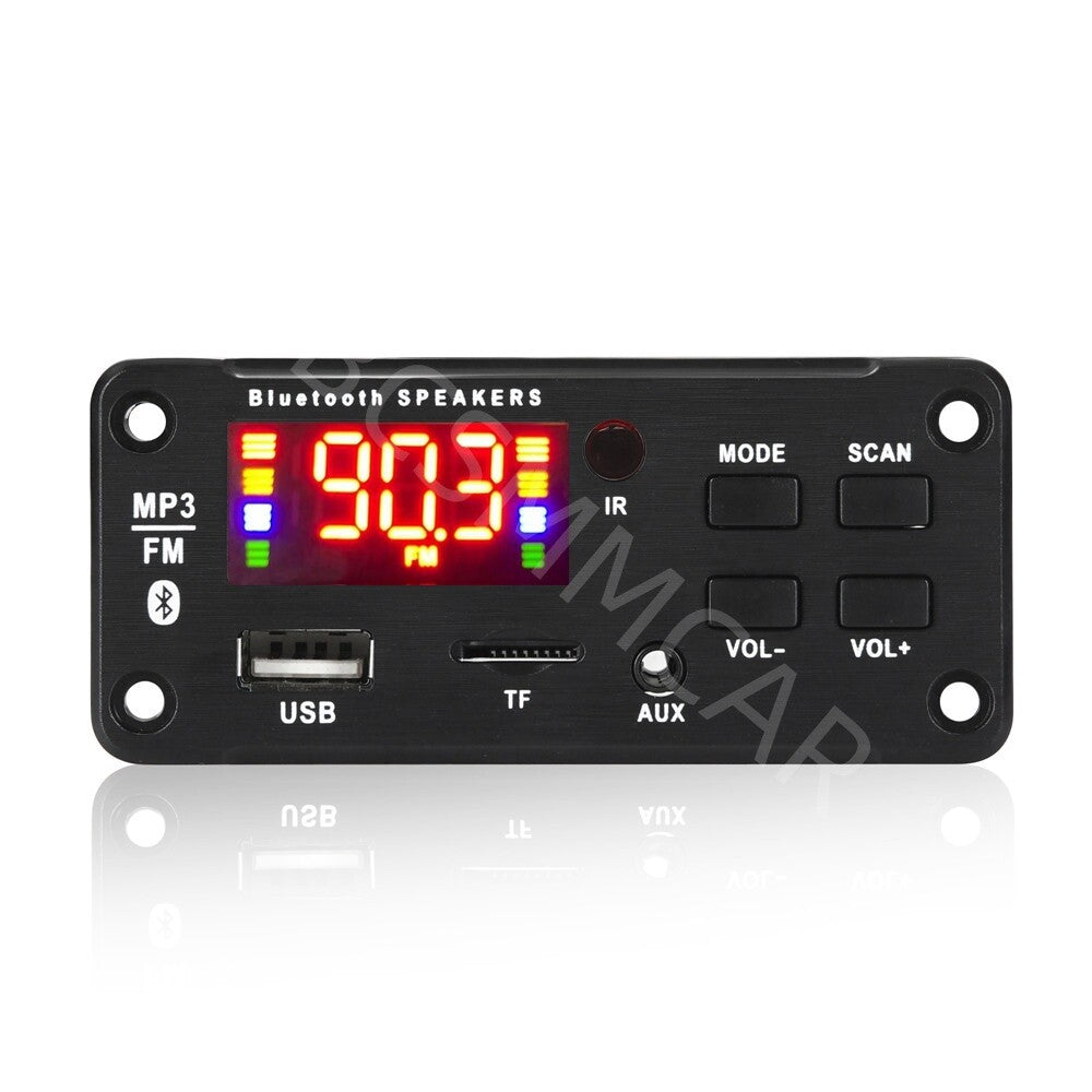 Car FM Radio Module Bluetooth Speaker MP3 Decoder Board USB TF FM Remote Control