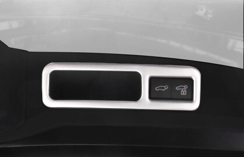 Matte Silver Tailgate Door Handle Frame Trim Fit for Lexus RX350h 500h 2023-2024