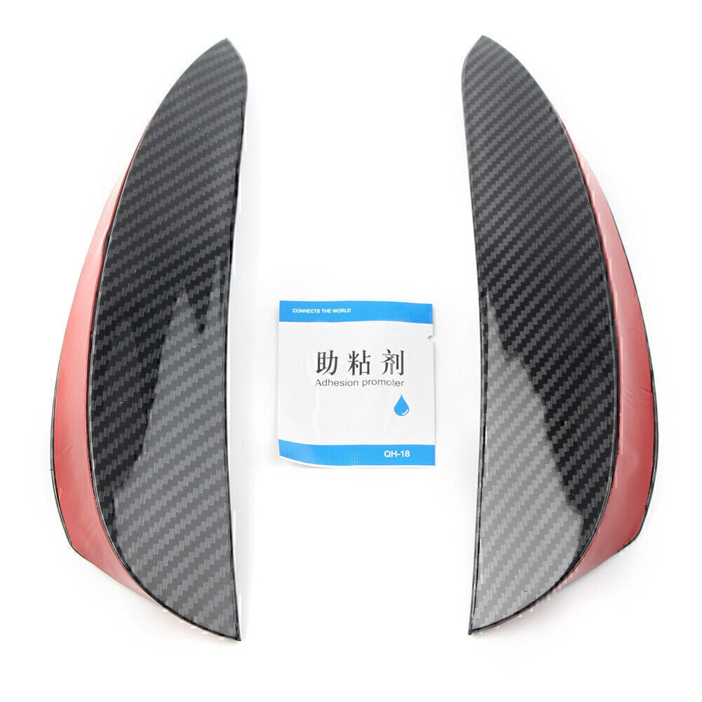 Front Bumper Canards Vent Flaps Carbon Fiber for Mercedes Benz E W213 Sport