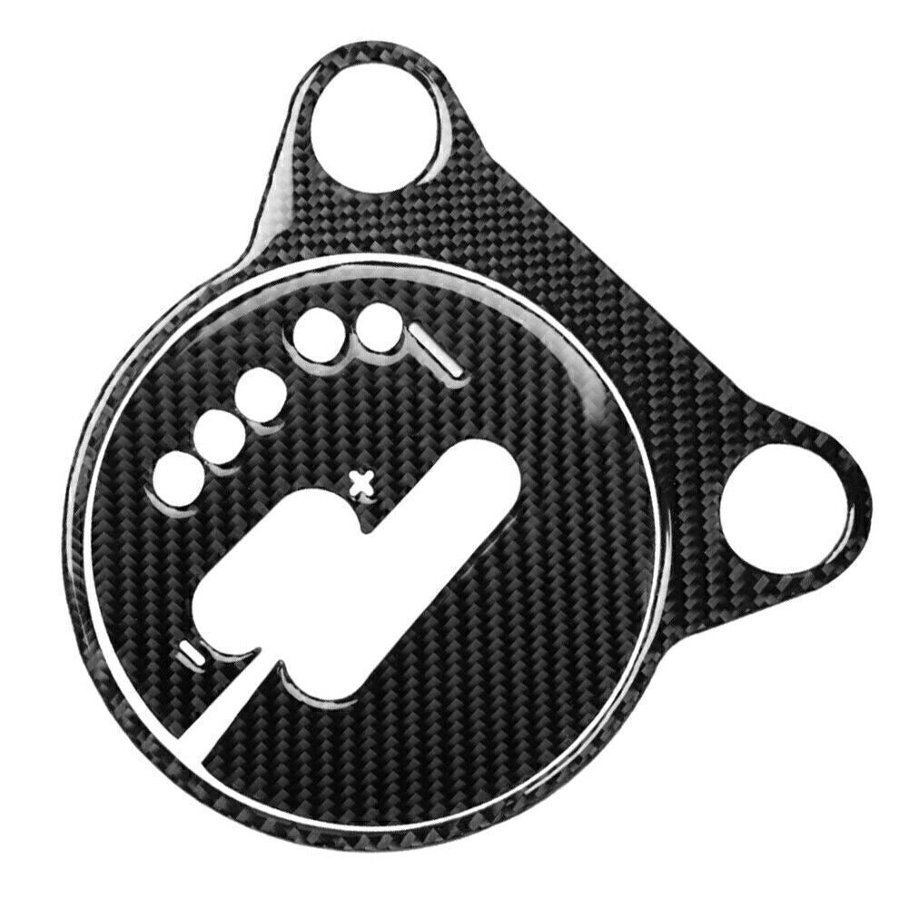 Carbon Fiber Interior Gear Shift Box Panel Cover Fit for Nissan 370Z 2009-2020