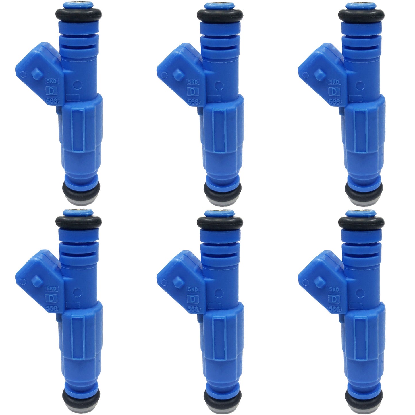6X Fuel Injectors 0280150568 for Ford for Jeep for GMC for BMW M3 Z3 for Audi S4 A6 V6 2.8L 2.5L
