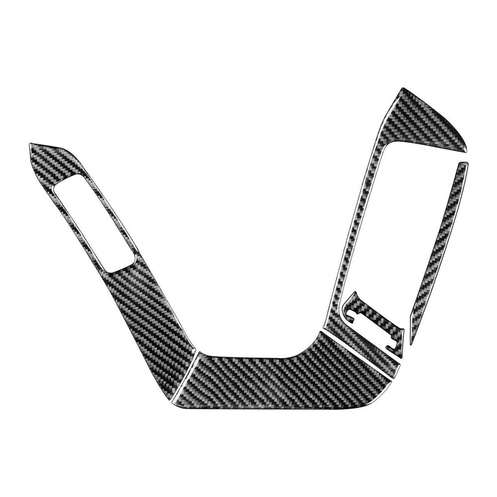 5Pcs Carbon Fiber Driver Side Air Vent Trim For Silverado for GMC for SIERRA 1204-2018
