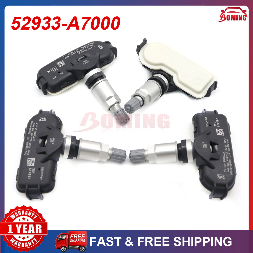 52933-A7000 new 4-Piece Tire Pressure Sensor TPMS 315MHz Suitable for 14-16 for Hyundai for Elantra
